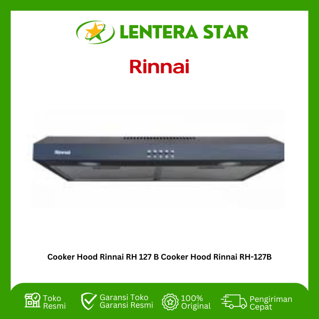 Cooker Hood Rinnai RH 127 B Cooker Hood Rinnai RH-127B