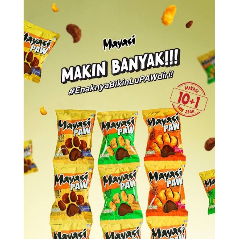 

Mayasi Paw Renteng Isi 10 Pcs