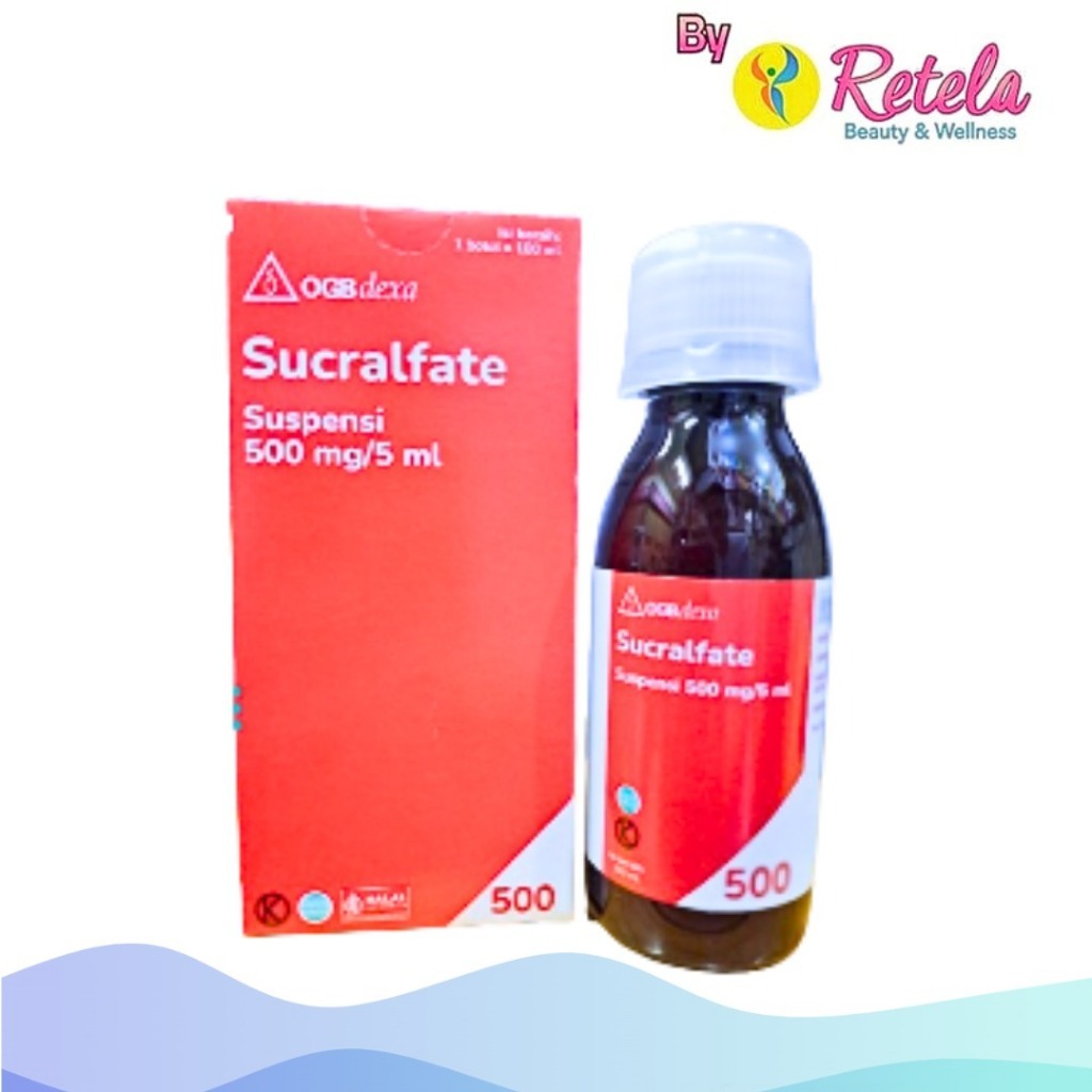 SUCRALFATE 500MG/5ML SUSPENSI 100ML