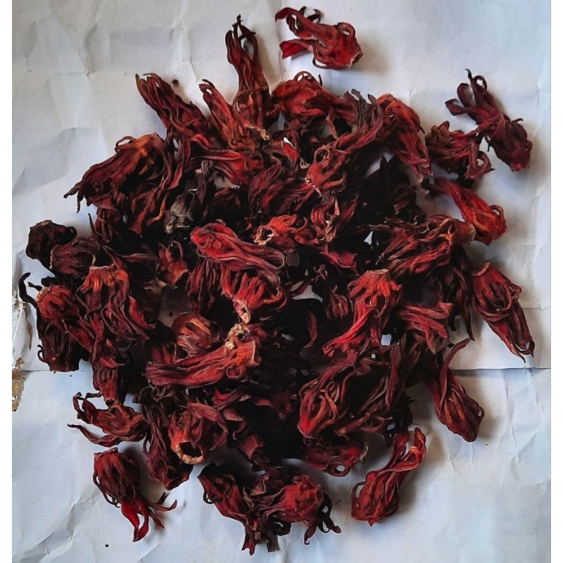 

rosela / rosella merah ( jamu herbal ) ( 1 ons / 100 gram )