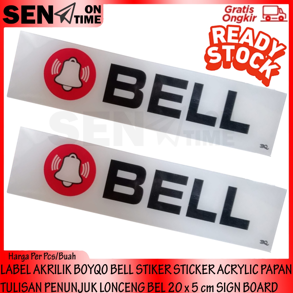 

Sticker Acrylic Boyqo Bell Label Akrilik Stiker Papan Tulisan Penunjuk Lonceng Bel 20 X 5 Cm Sign Board Acrylik Akrilic Sekolah Kantor Rumah Tulis Penanda Tanda Lounceng Suara Pertanda Tamu Datang