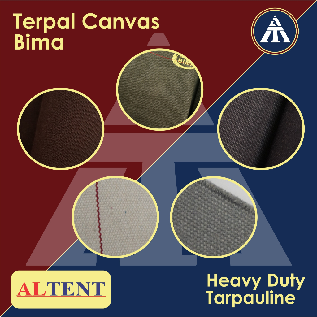 Terpal Canvas Tebal Heavy Duty Bima
