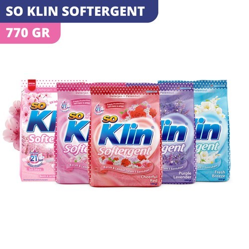 So Klin Softergent Bubuk 770 gr | Detergent Bubuk