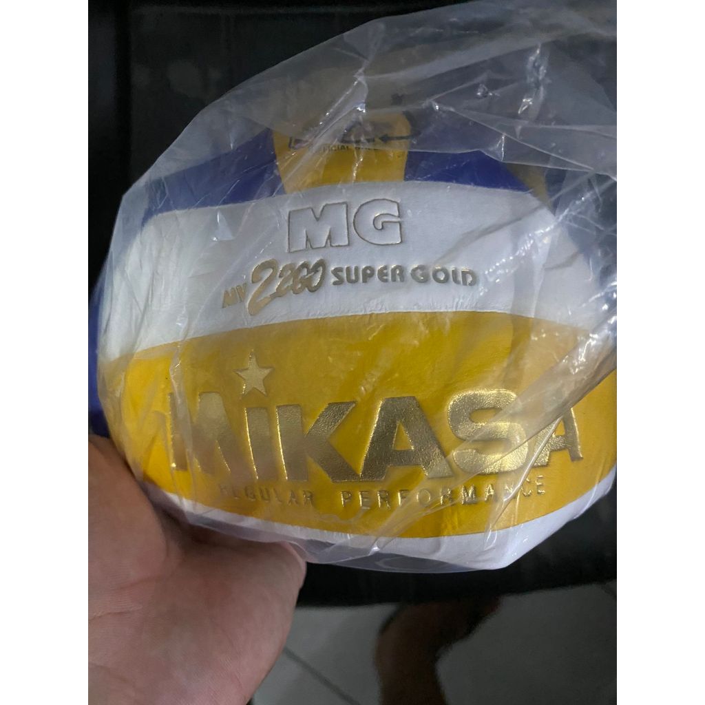 RAGA SPORTS MIKASA BOLA VOLI VOLLEY BALL MV 2200 SUPER GOLD SIZE 5 ORIGINAL JEPANG JAPAN OFFICIAL SU