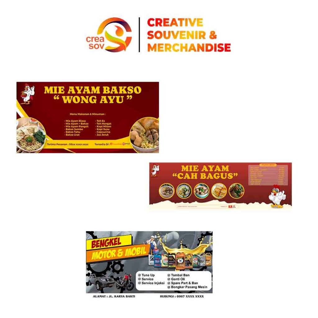 

Creasov, Cetak Stiker Vinyl Meteran 100 Cm x 100 Cm