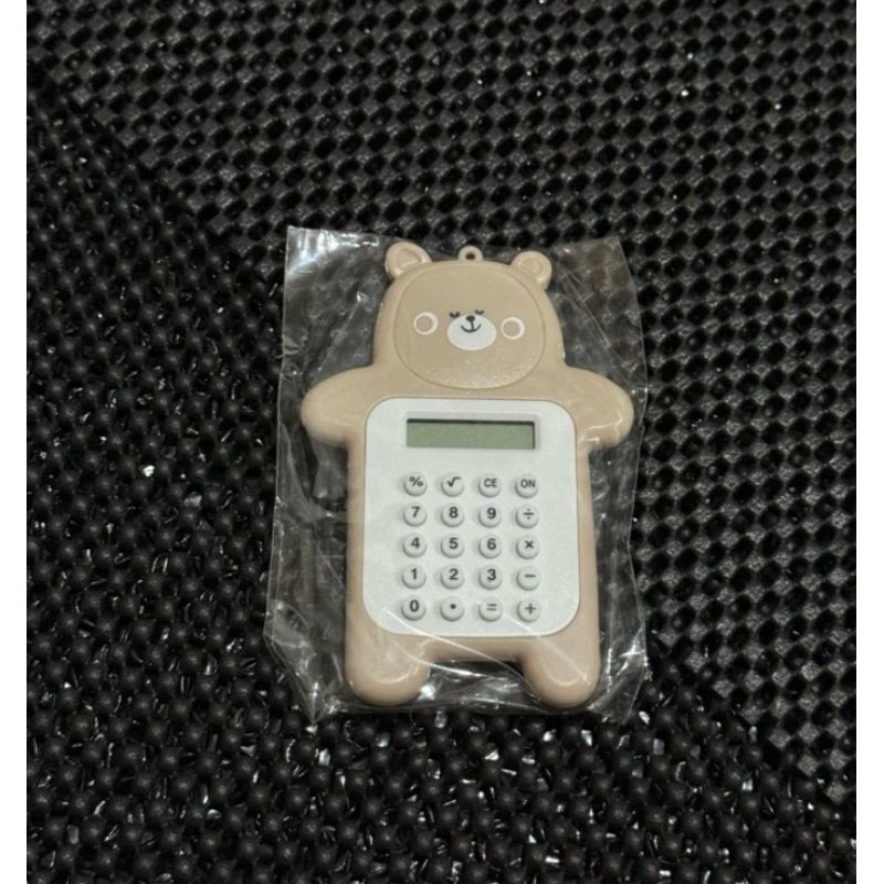 

Ready kalkulator mini portable lucu karakter bear