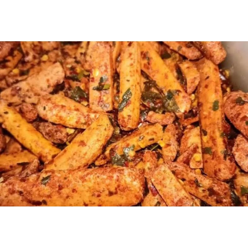 

500gr Basreng cikruh pedas daun jeruk