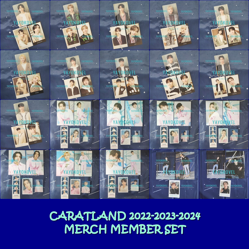 [READY] SEVENTEEN - CARATLAND 2022 , 2023 , 2024 - POSTCARD + 4CUTS PHOTO + LENTICULAR PC + HOODIE P