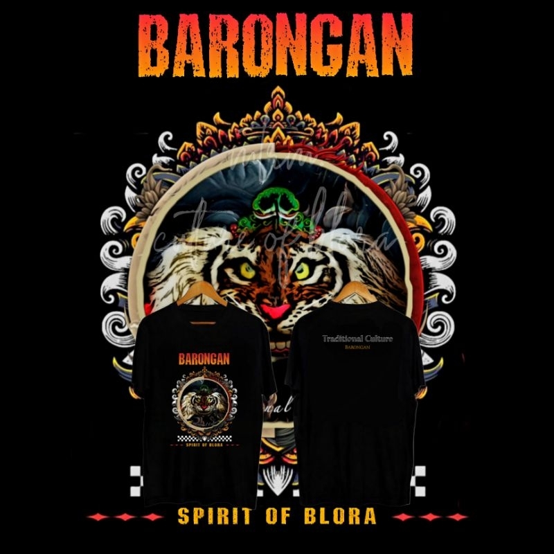 Kaos Barongan Spirit of Blora