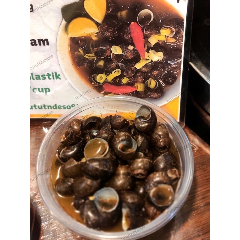 

Tutut siap saji kemasan cup 400ml