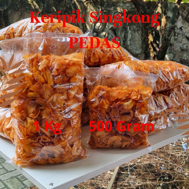 

Keripik Singkong Pedas Manis 500 Gram