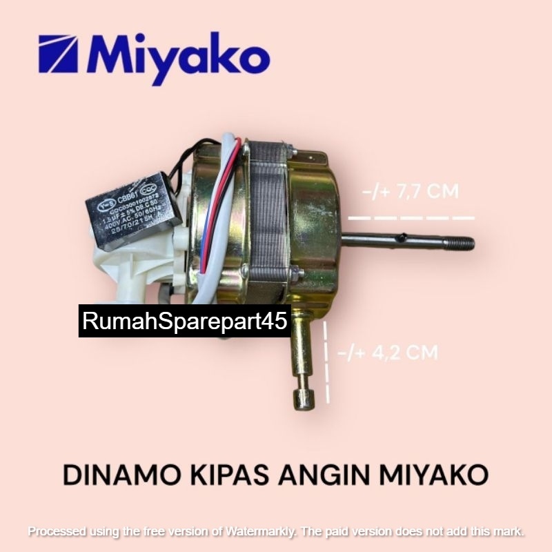 DINAMO KIPAS ANGIN MIYAKO / MOTOR KIPAS ANGIN MIYAKO
