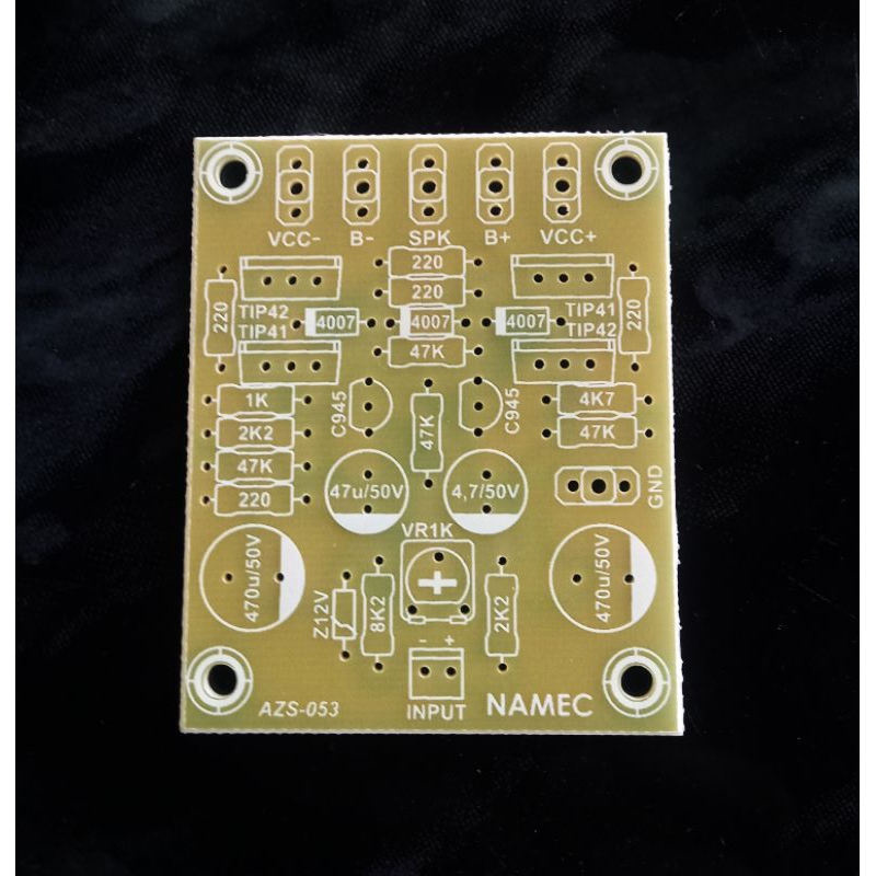 PCB NAMEC Mini Fiber FR4.