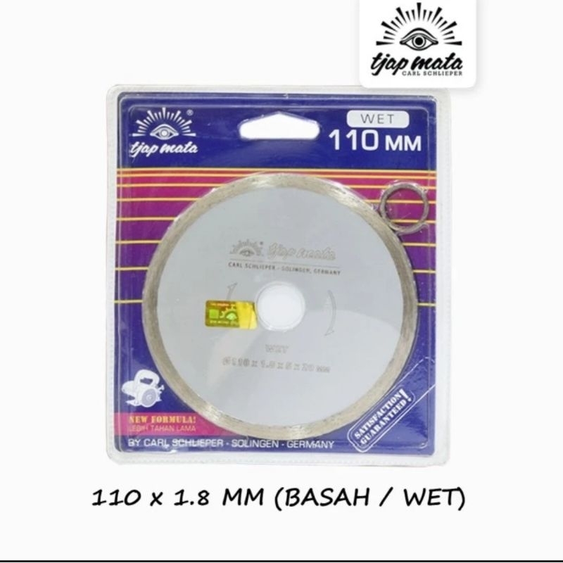 Mata Pisau Potong Keramik Granit 110 Mm Type Basah / Mata Gerinda Potong Keramik Granit Tjap Mata