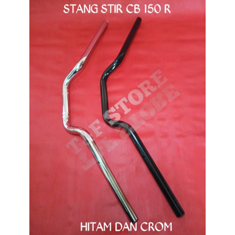 STANG STIR MOTOR HONDA CB 150 R, CBR, HITAM DAN CROM
