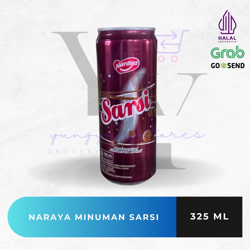 

Naraya Minuman Sarsi Kaleng 325 ml