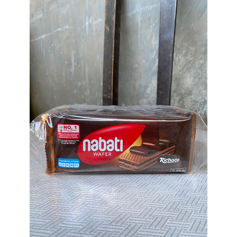 

wafer nabati 15gr rasa coklat isi 10pcs