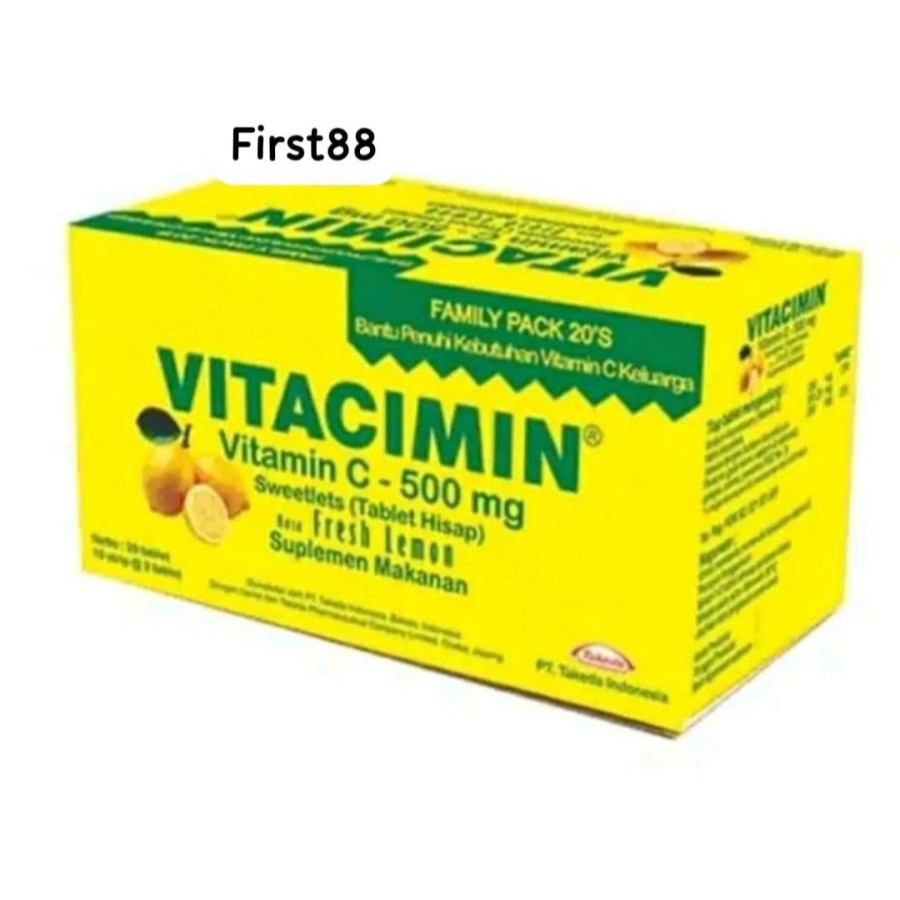 Vitamin C500mg Vitacimin 1 box isi 20 tablet