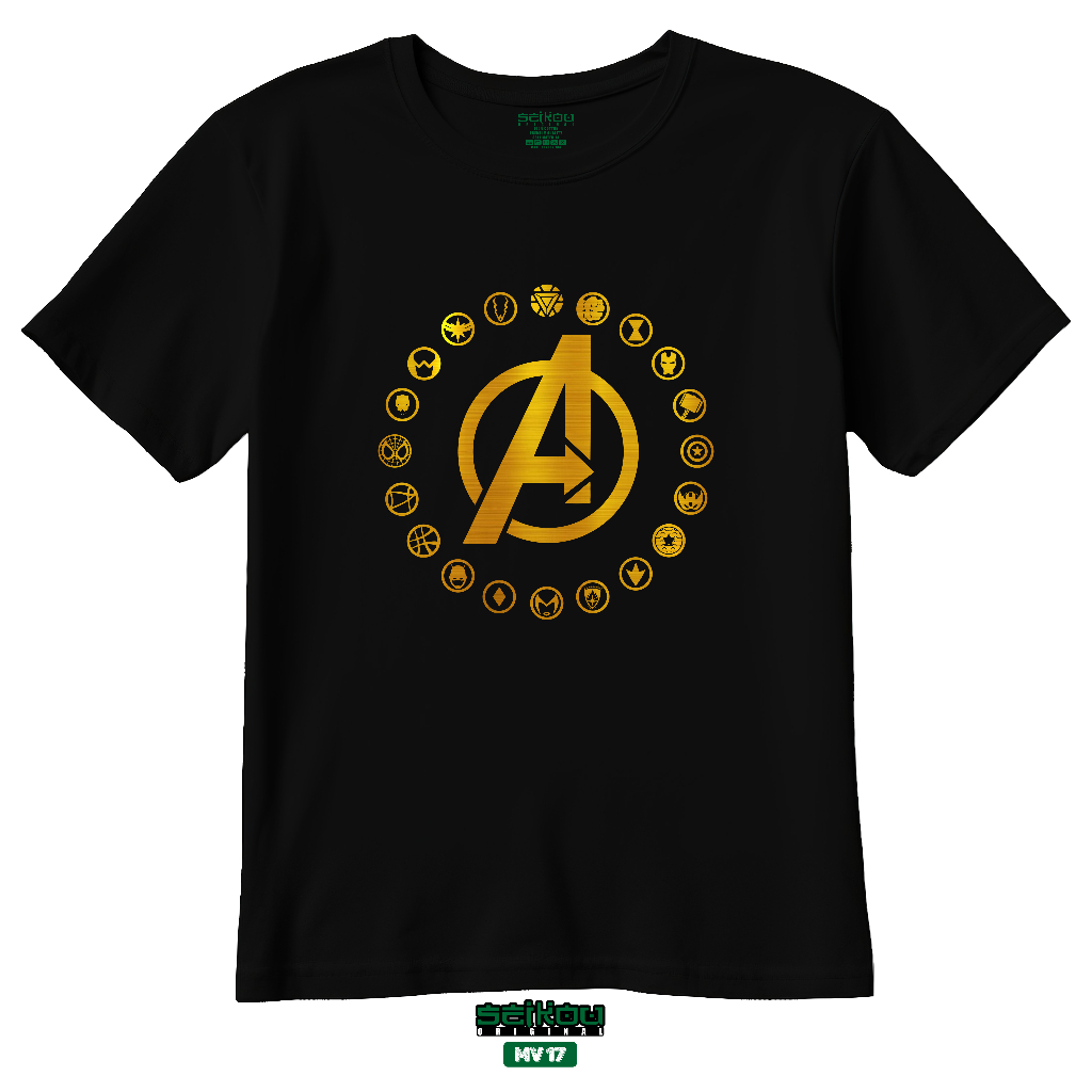 Seikou Kaos Marvel T Shirt Marvel Kaos Venom Avenger End Game Spiderman Superhero