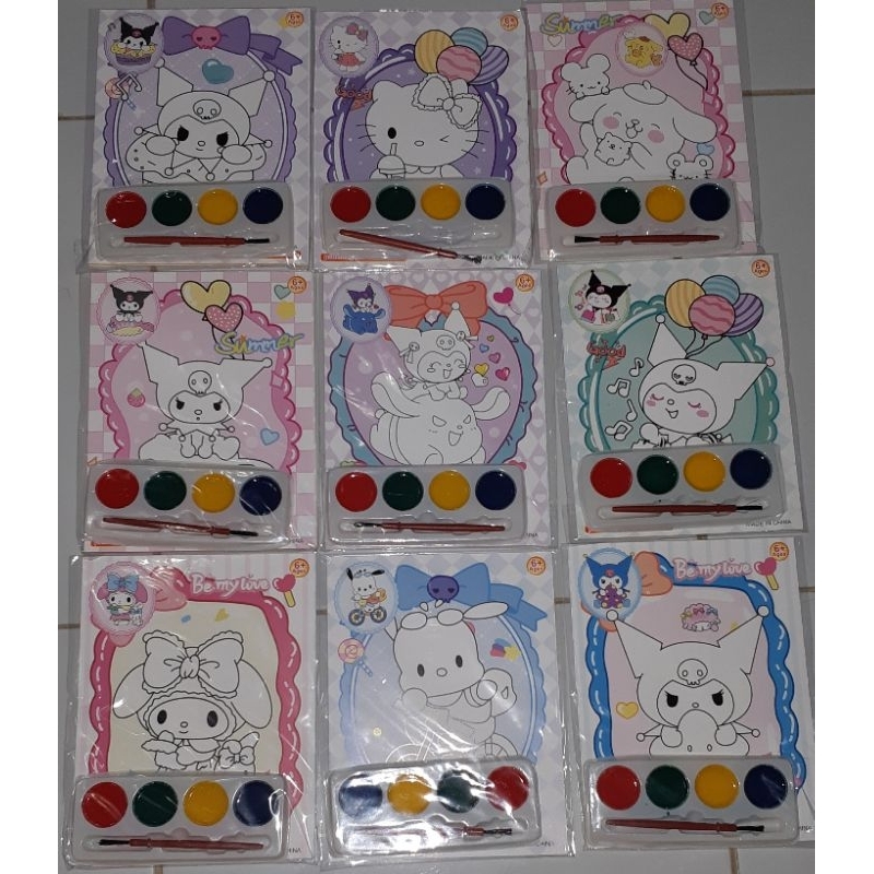 

DIY cat lukis sanrio