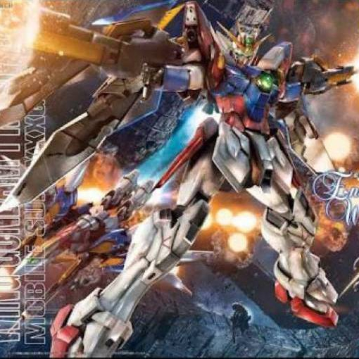 Original Made In Japan MG 1/100 Wing Proto Zero ew + stand base