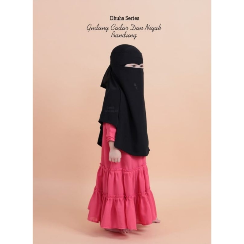 Cadar Anak Bandana Mata Elang Wolfis Aritachi Arab | Niqab Kids Eagle Eye by Dhuha Series