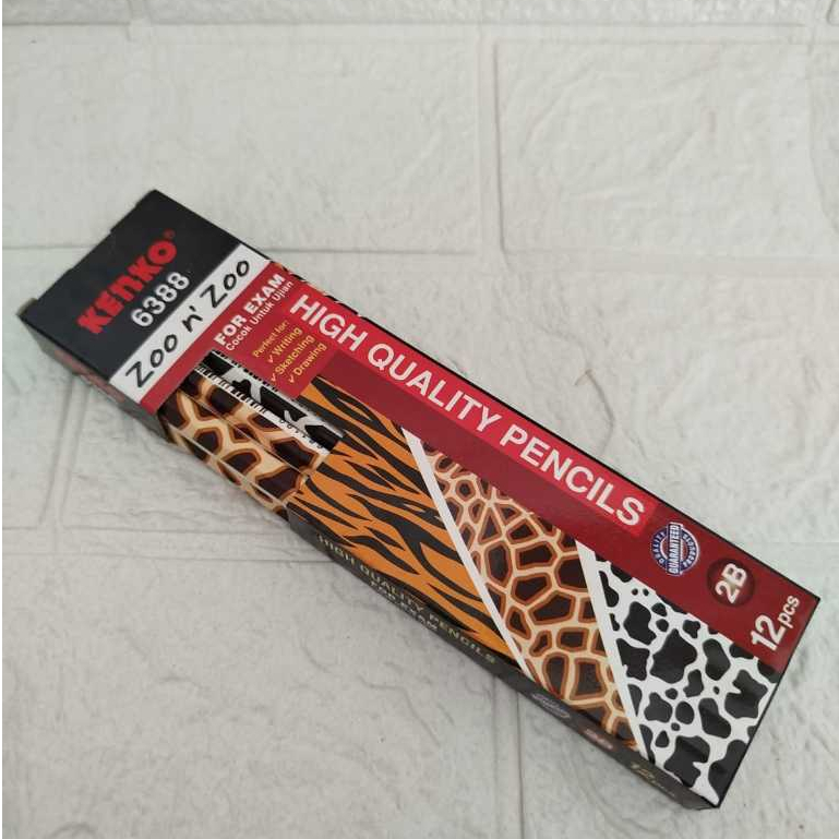 

Pensil 2B Kenko Motif Zoo n Zoo