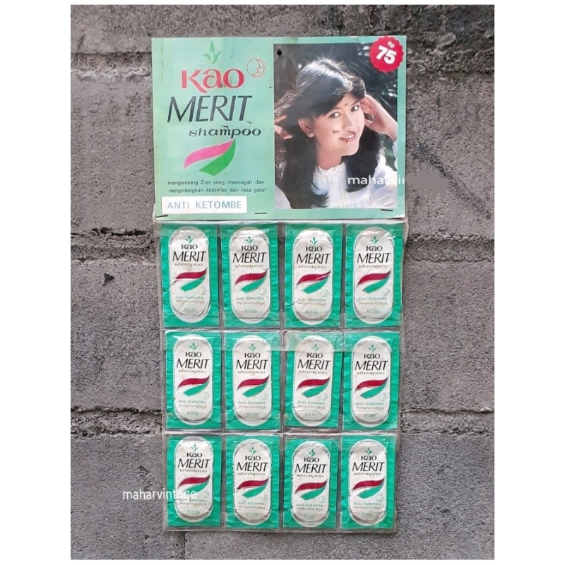 Koleksi Shampoo Liquid KAO Feather Jadul