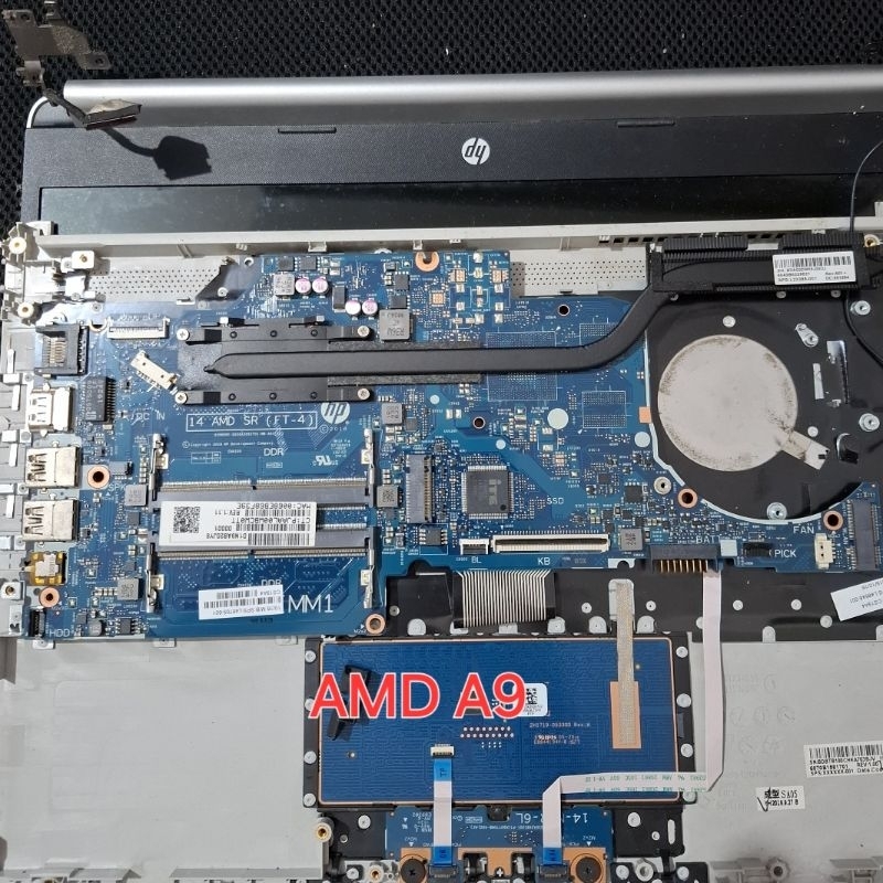 Motherboard HP 14s-dk AMD A9 A6 A4 Normal Tested Seken Original [ Mainboard HP 14s bisa untuk HP 14s