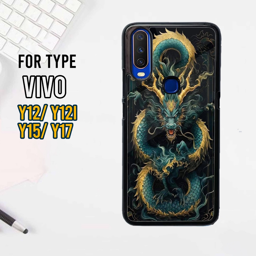 Case VIVO Y12 / Y12I /Y15/ Y17 Casing VIVO Y12 / Y12I /Y15/ Y17 [Naga] Case Aesthetic Custom Case Mg