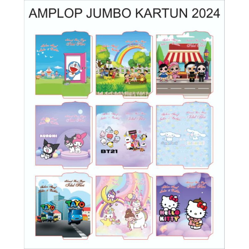 

Amplop Jumbo Lembaran 1000 Lembar
