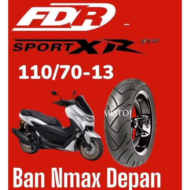 Ban Depan Nmax FDR Sport XR Evo 110/70-13 Tubeless