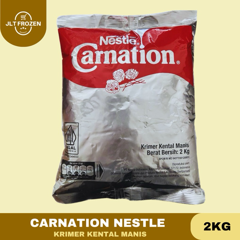 

Carnation Krimer Kental Manis SBC Kemasan Bantal / Krimer Kopi Carnation - 2KG