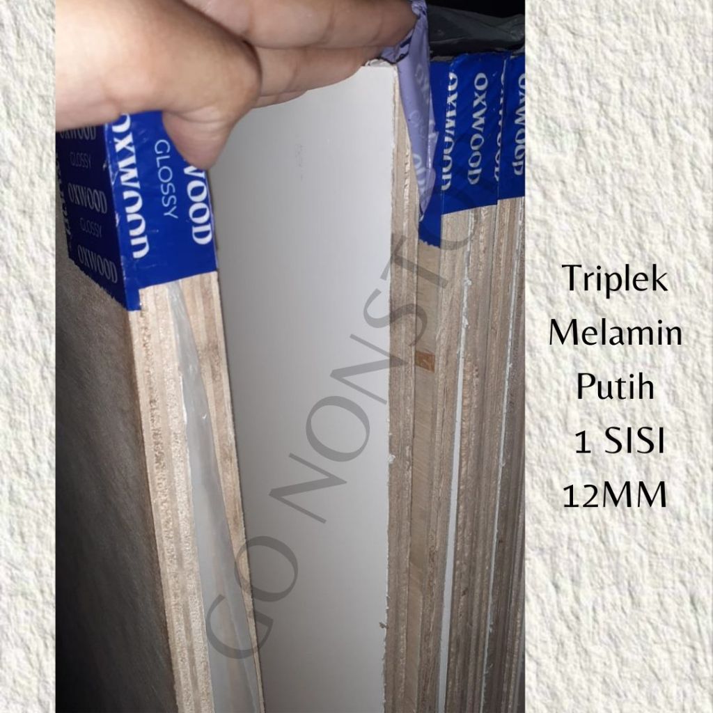 Triplek Melamin 12mm Oxwood Glossy