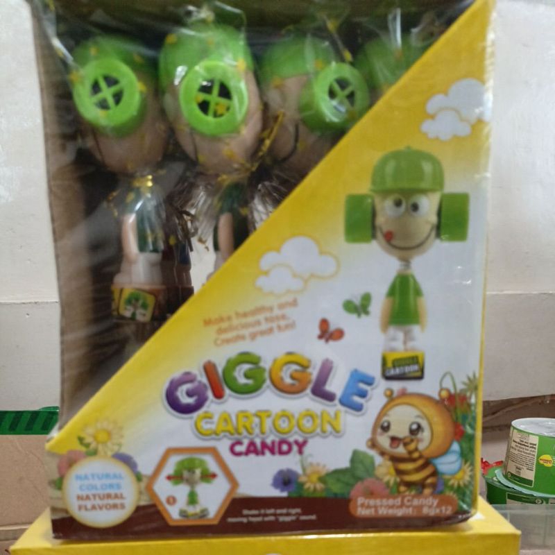 

PERMEN JUQI GIGGLE CARTOON CANDY/ECER