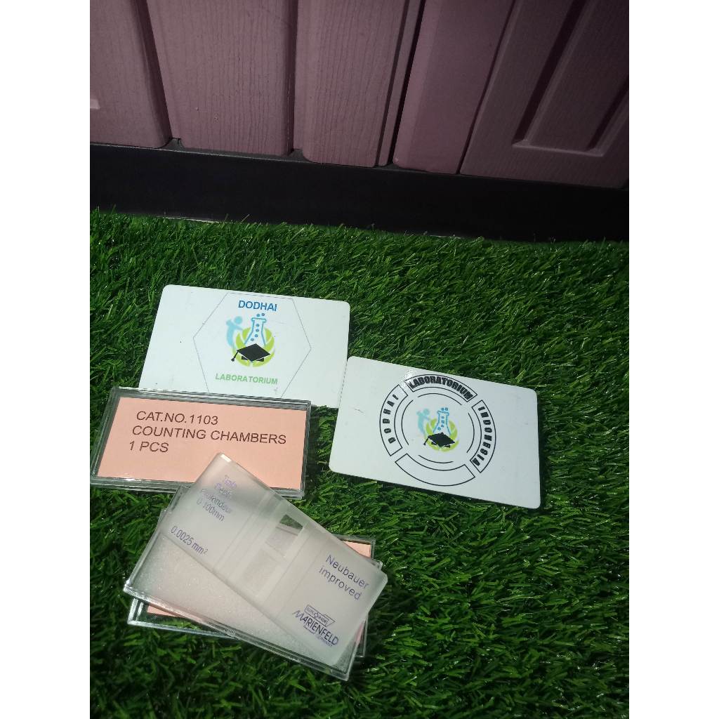 Counting Chamber, Neubauer Hemocytometer, Hematic Bilik Hitung, Kamar Hitung, Assistent Counting Cha