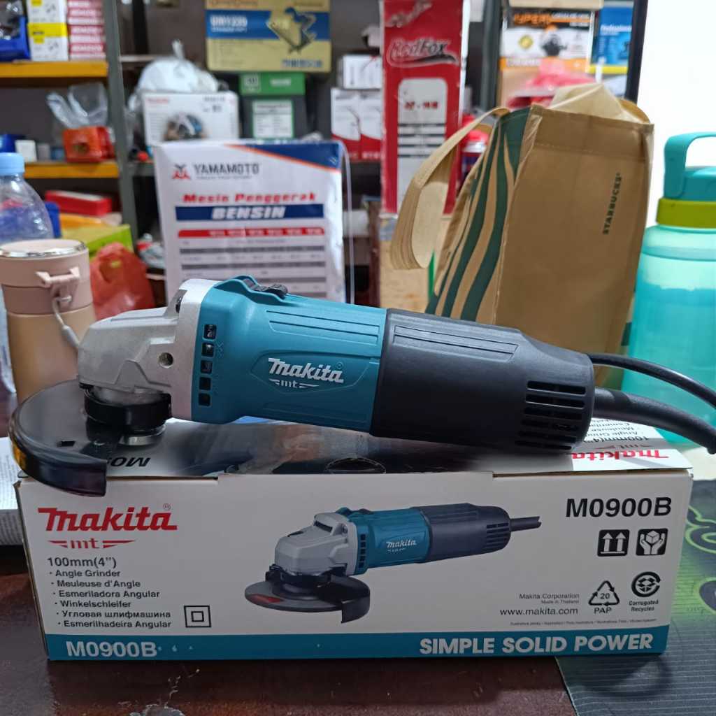 Grenda Makita m0900B original 4inch gerinda 4"