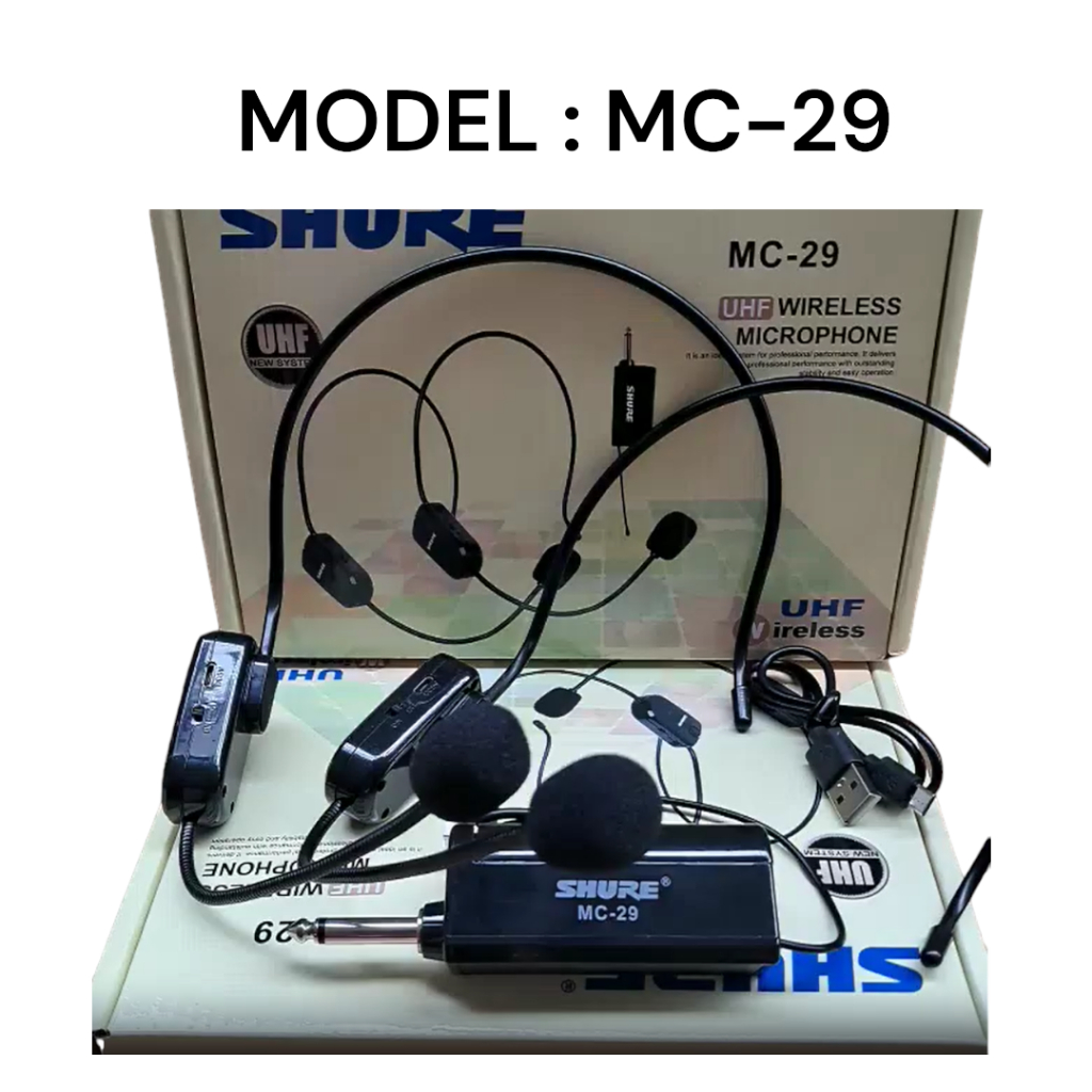 Mic Wireless Shure MC 29 / MC-29 / MC29