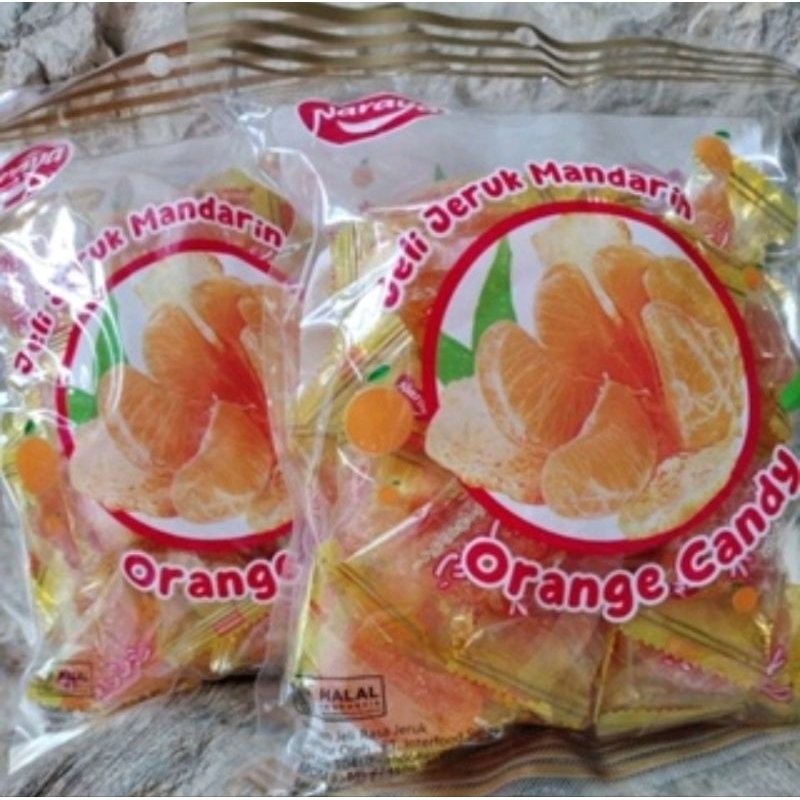 

Orange Candy / Permen Jeruk Jelly Naraya 500gr