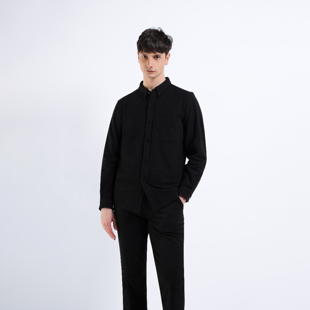 Heymale Nu Myd Shirt Kemeja Pria Lengan Panjang