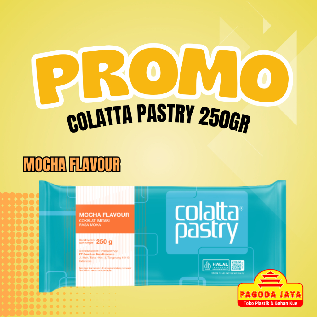 

PROMO!! Colatta Pastry 250gr