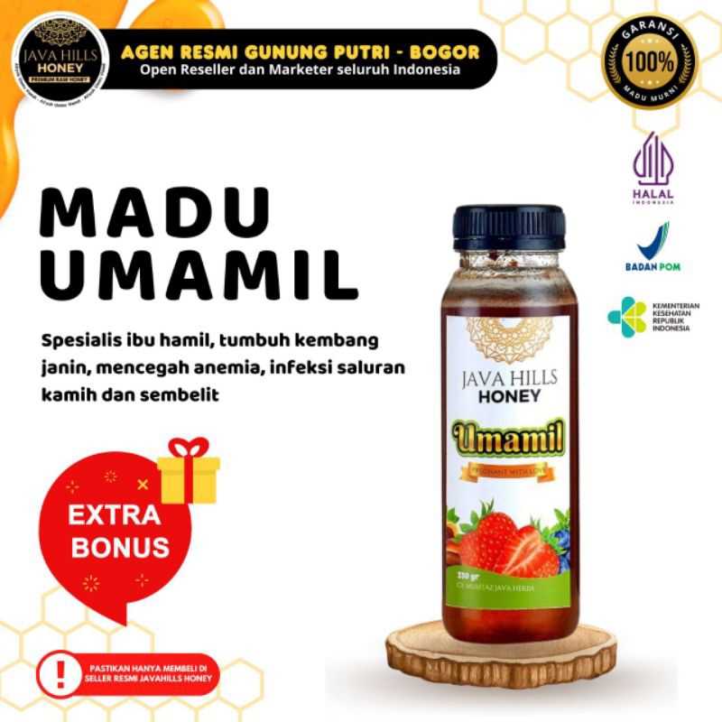 

Java Hills Honey Madu Umamil 320gram |100% ygAsli