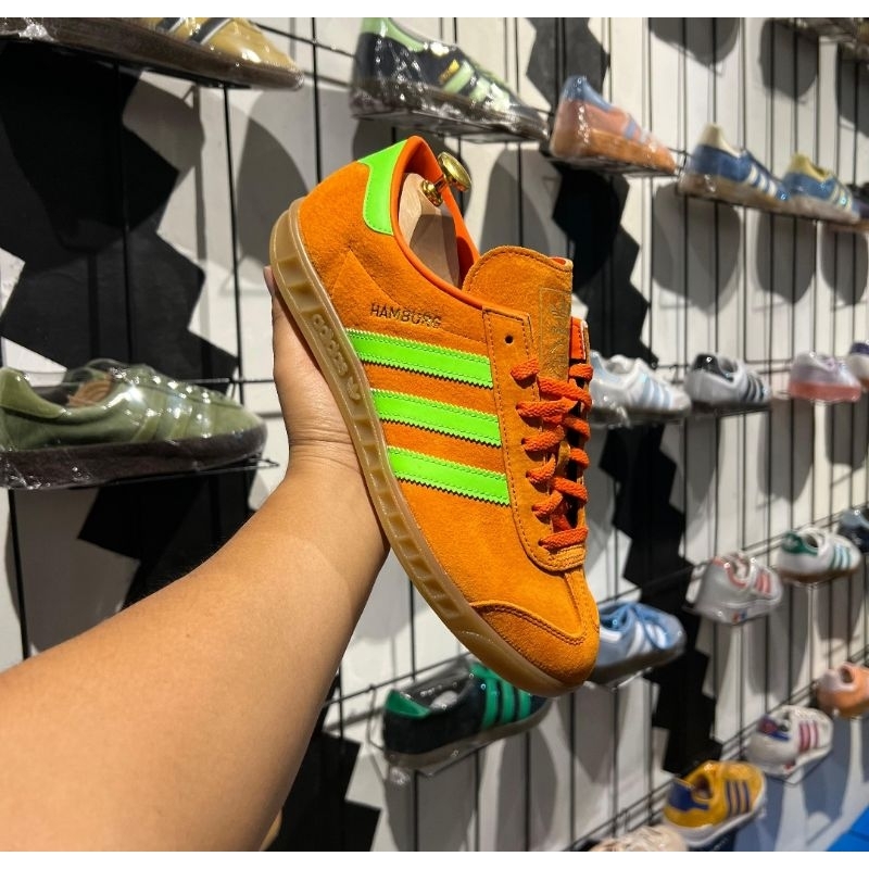 Adidas Hamburg Orange - Green