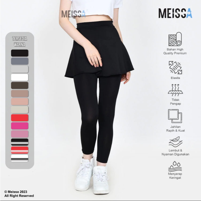 MEISSA Rok Legging Olahraga Senam Gym Zumba Muslimah