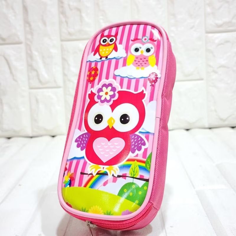 

Niawaolshop77 - Tempat Pensil motif karakter tempat pensil untuk alat tulis kartun cantik Cod