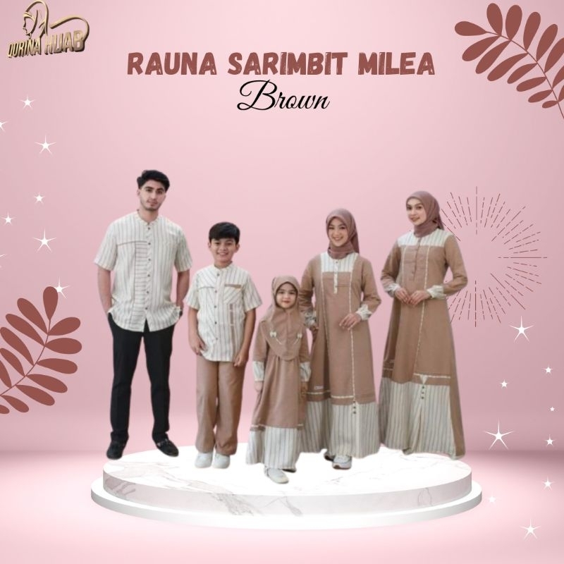 Sarimbit Rauna, Sarimbit rauna milea, Sarimbit terbaru 2025, sarimbit lebaran, sarimbit keluarga