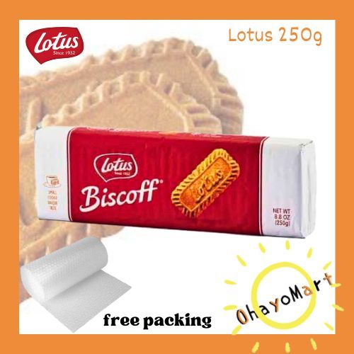 Lotus Biscoff biscuit / Biskuit LOTUS Biscoff / Biskuit Karamel 250grm