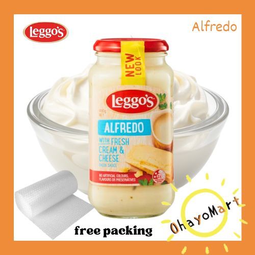 

Leggos Alfredo Fresh Cream & Cheese / Leggo's Pasta sauce Alfredo 490g