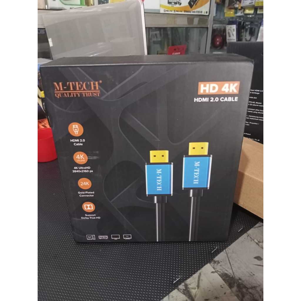 M-TECH CABLE HDMI 2.0 5M