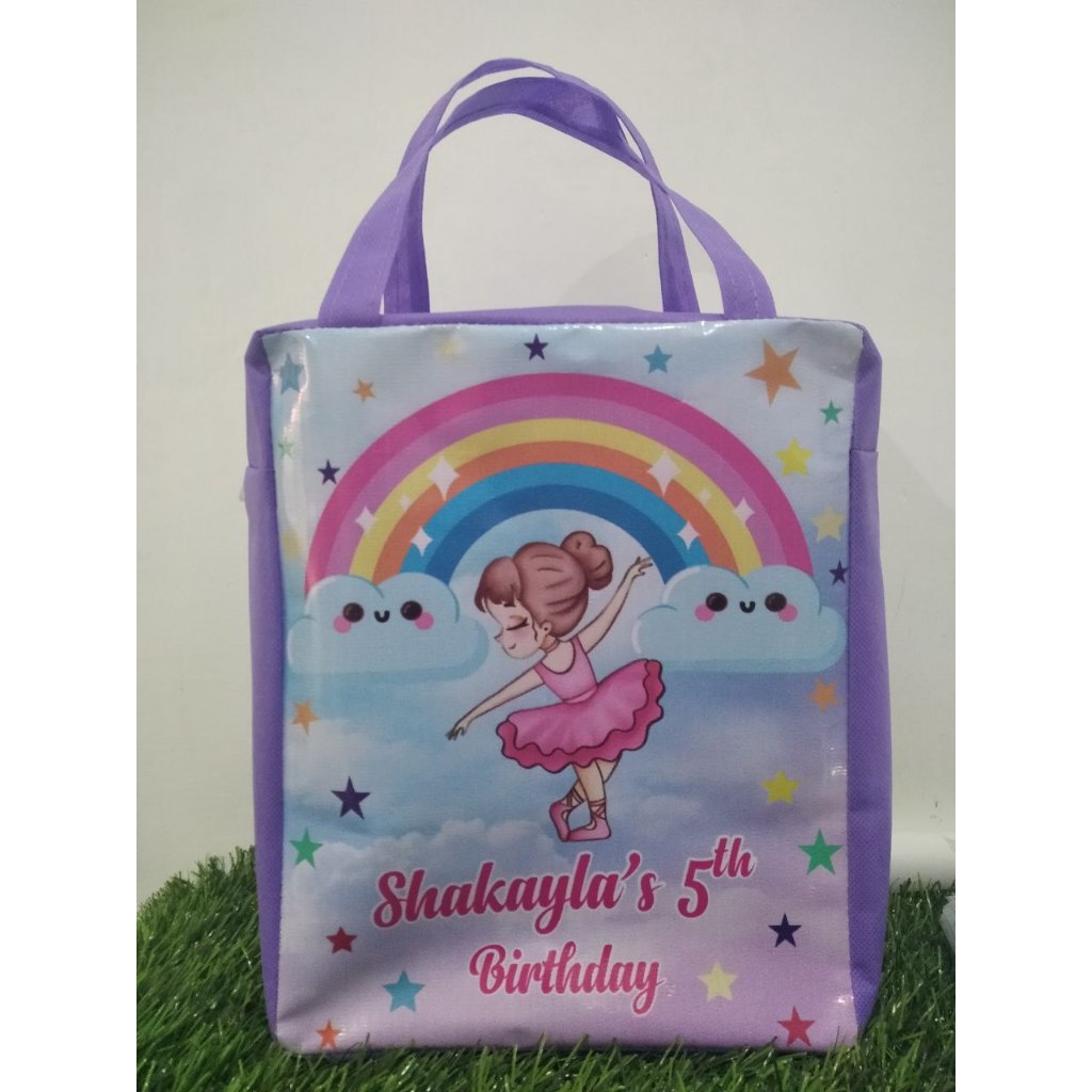 

Tas souvenir/tas resleting/ulang tahun/ goodibag ukuran 25x15x30